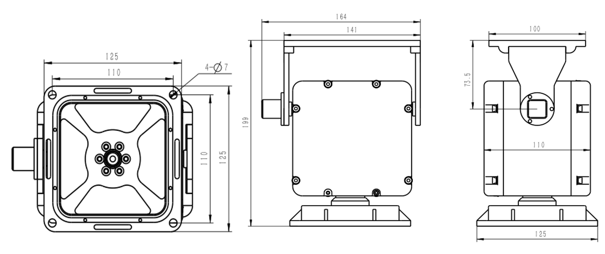 SP05 pan tilt